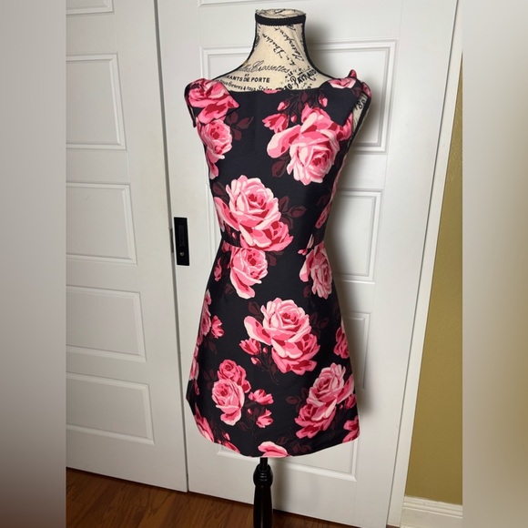 Kate Spade A-Line Rambling Roses Dress - size 00 - Picture 2 of 7